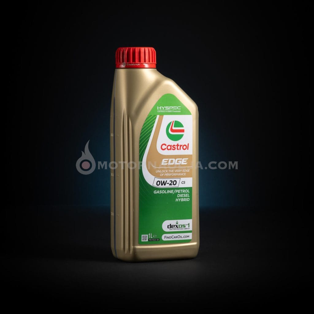 Castrol EDGE 0W-20 C5 vrhunsko sintetično motorno olje za moderne bencinske in dizelske motorje