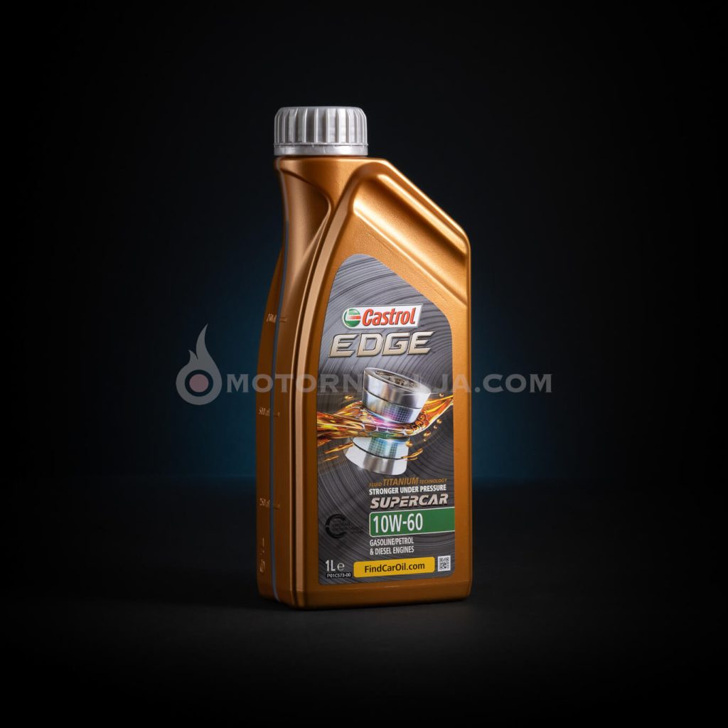 Castrol EDGE Supercar 10W-60 vrhunsko sintetično motorno olje za visoko zmogljiva vozila