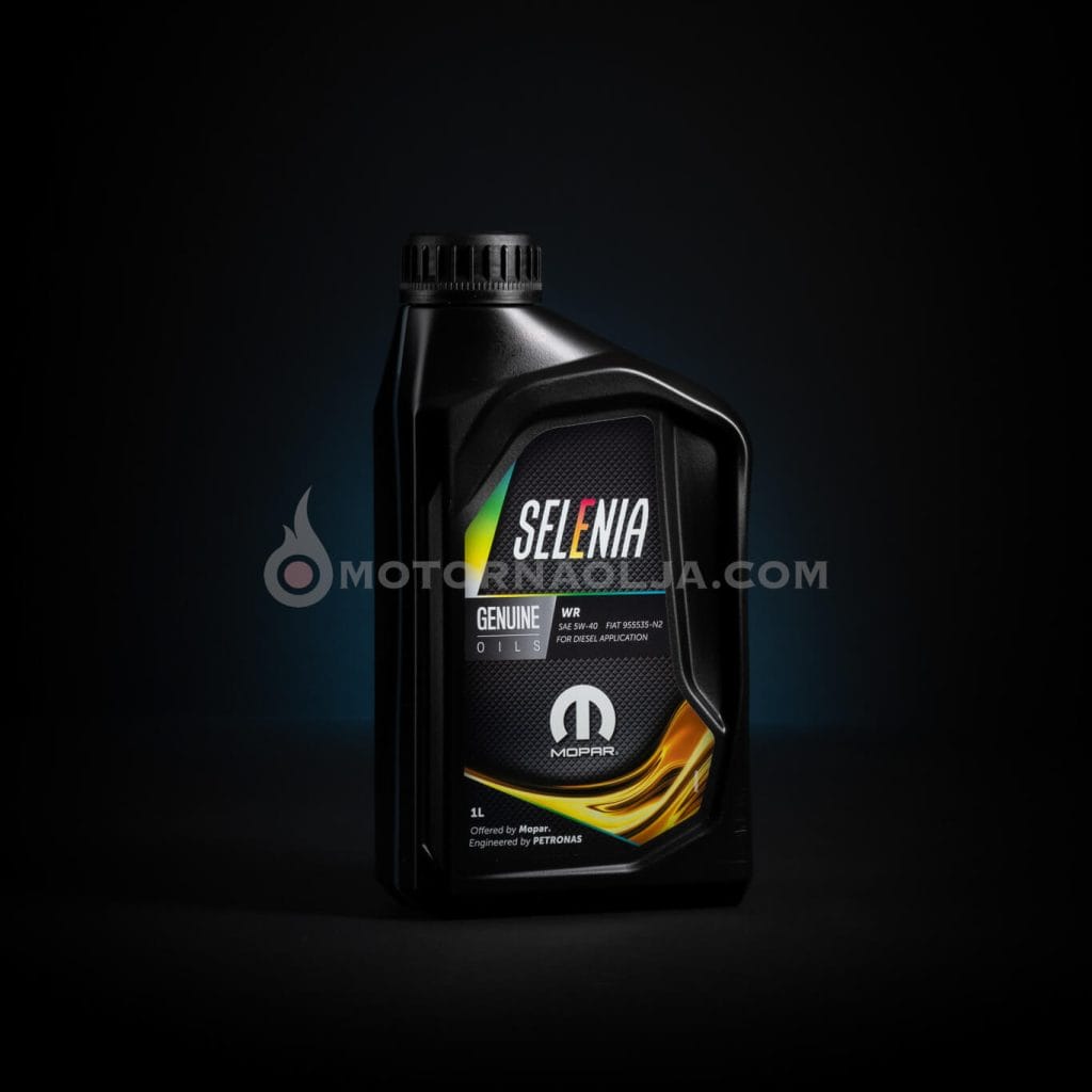 Selenia WR 5W-40 sintetično motorno olje za Fiat, Alfa Romeo in Lancia dizelske motorje