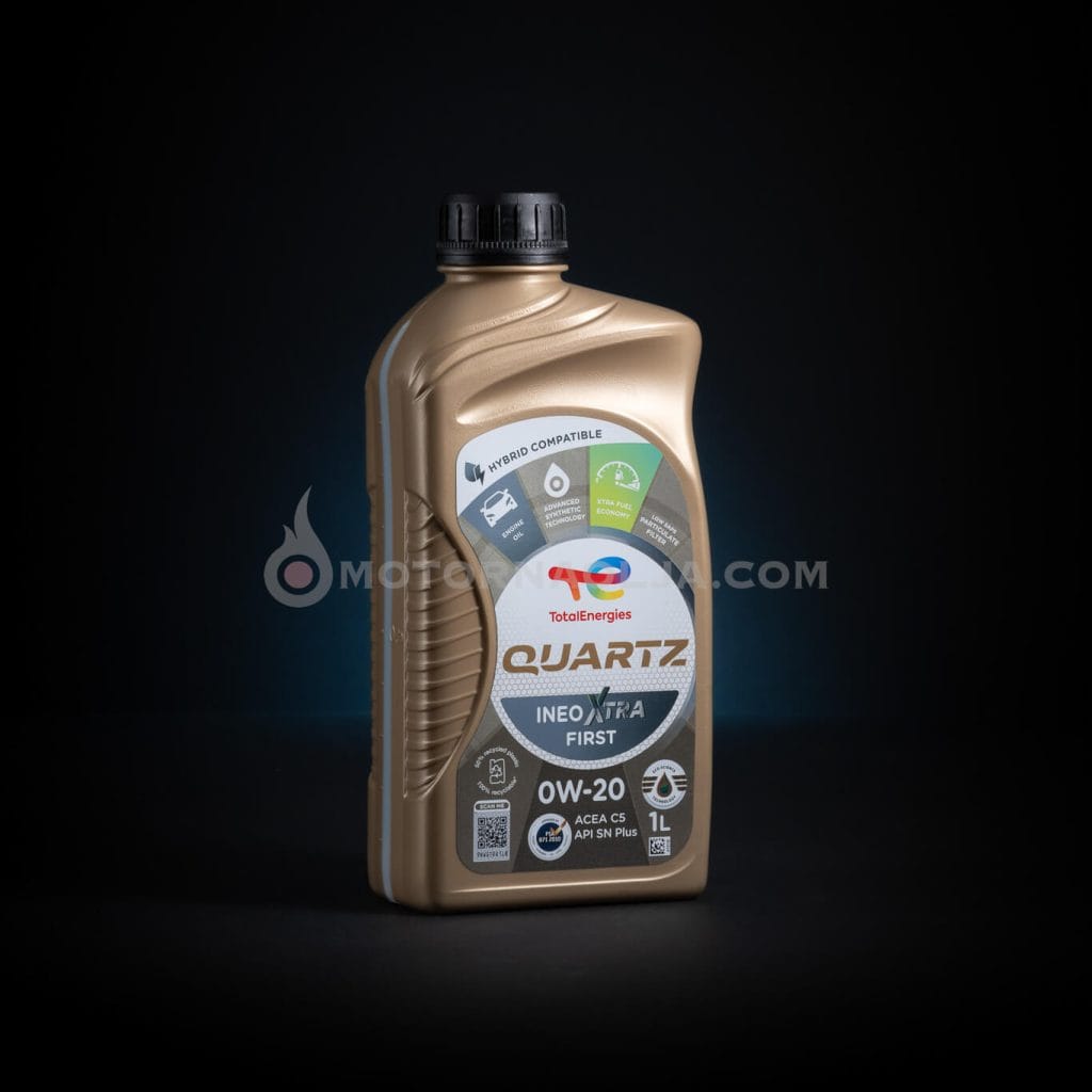 Total Quartz Ineo Xtra First 0W-20 sintetično motorno olje za PSA Peugeot Citroën in DS motorje