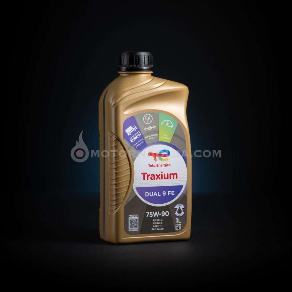 Total Traxium Dual 9 FE 75W-90 sintetično olje za ročne menjalnike in diferenciale