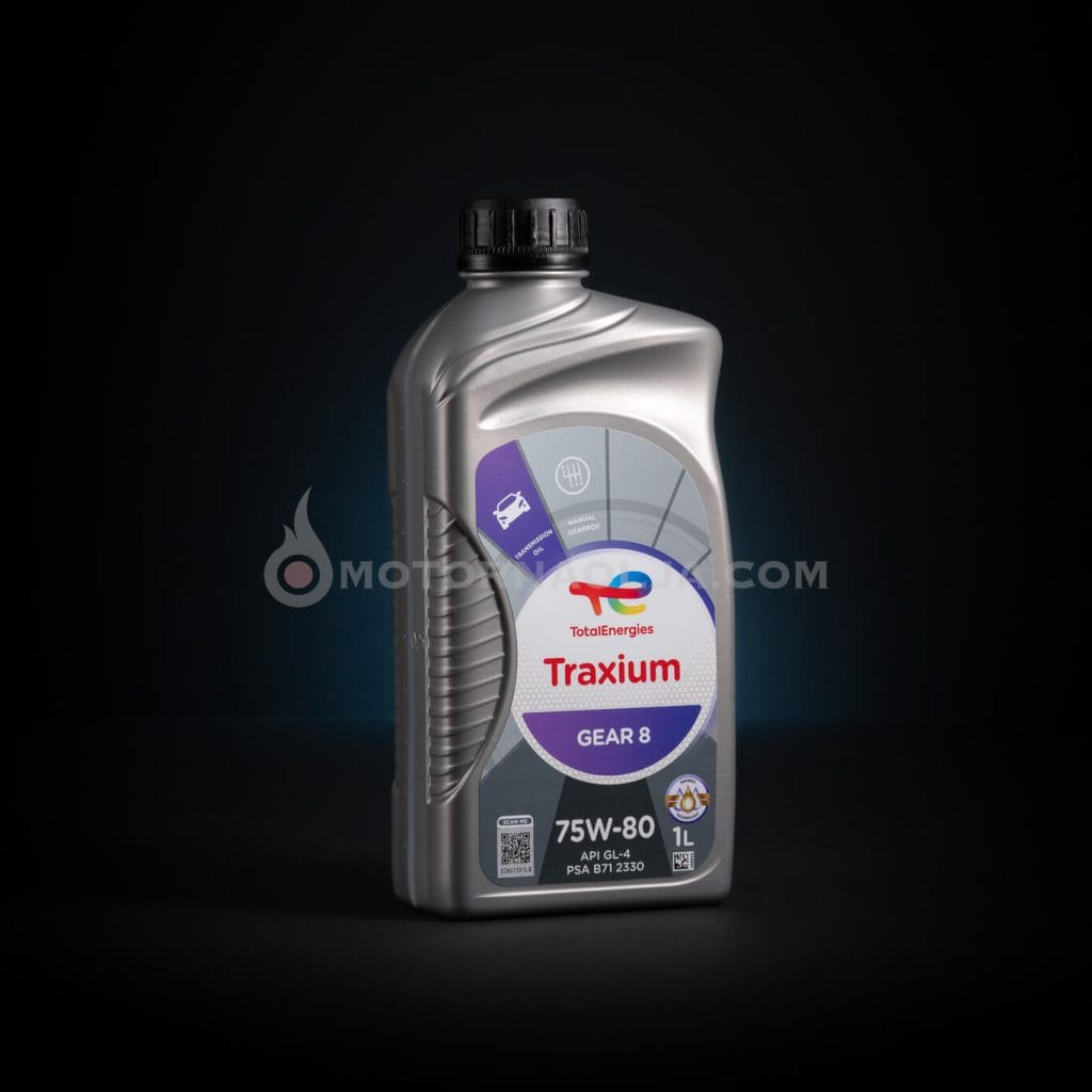 Total Traxium Gear 8 75W-80 sintetično menjalniško olje za ročne menjalnike