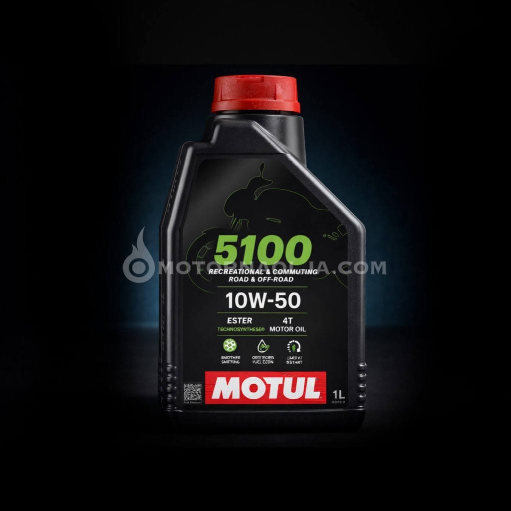 Motul 5100 Ester 4T 10W-50 polsintetično olje za štiritaktne motorje originalna embalaža