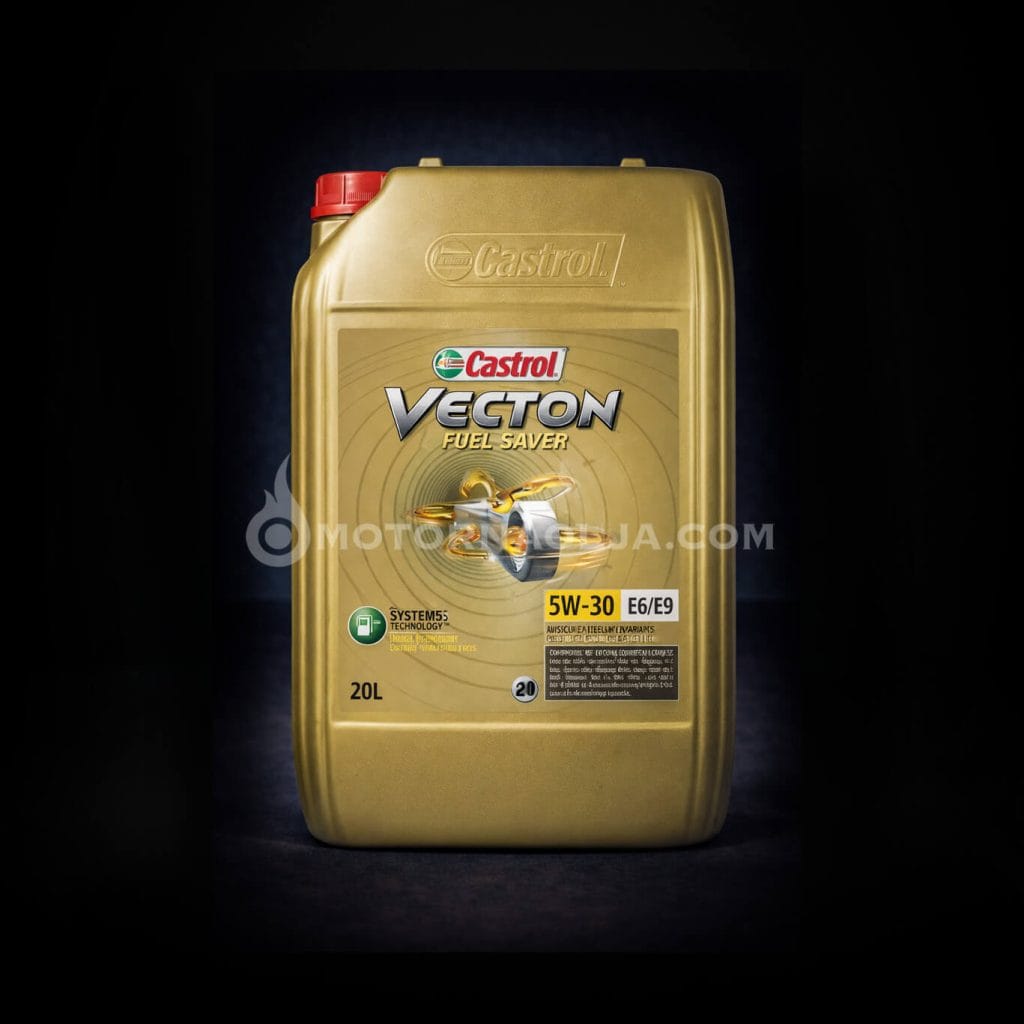 Castrol Vecton Fuel Saver E6 E9 5W-30 motorno olje za tovorna vozila originalna embalaža