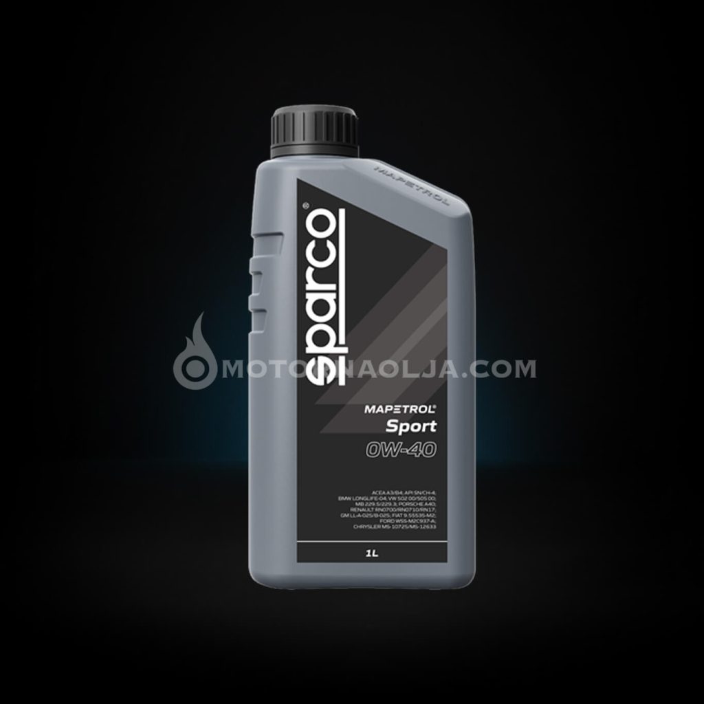 Mapetrol Sparco Sport 0W-40 motorno olje